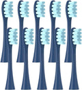 10PCS Replacement Brush Heads Compatible for X/X PRO/ Z1/ F1/ One/Air 2 /SE Toothbrush Nozzles(10pcs Blue)