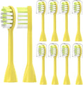 Compatible for 4Pack Replacement Toothbrush Heads Compatible with Ph One Soni Care Electric Head HY1100 HY1200 BH1022(8pcs Yellow)