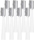 Replacement Toothbrush Heads Compatible for Jianpai JD015 Sonic Electric Soft Bristles Nozzles for Women(8PCS)