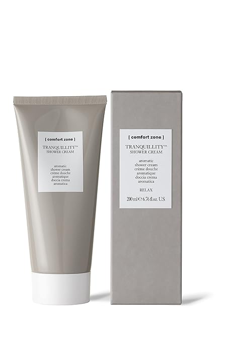 Comfort Zone Tranquillity Aromatic Shower Cream Hydrating Cleanser That Delicately Scents For All Skin Types 6.76 Fl. Oz