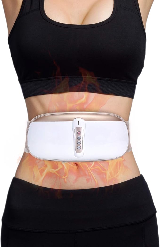 OWAYS Slimming Belt Weight Loss Machine for Women Adjustable Vibration Massage 4 Massage Modes Belly Fat Burner Promote Digestion NOT Cordless