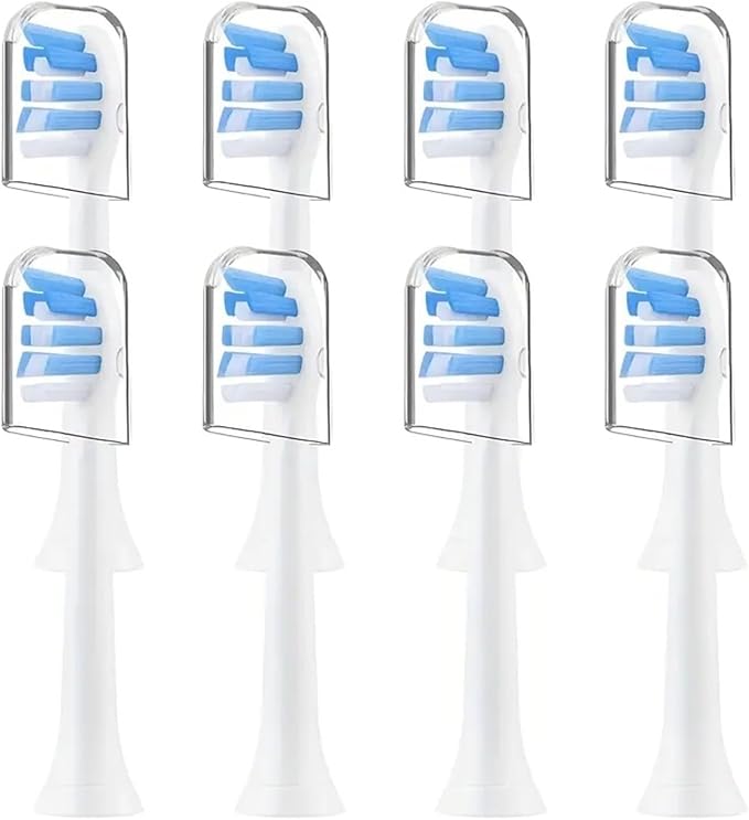 4-16pcs Toothbrush Heads Compatible for Electric(8pcs)