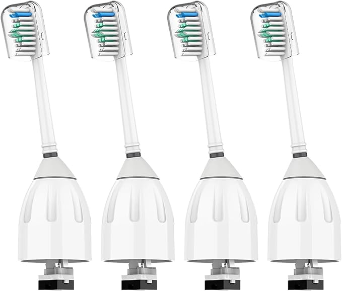 Replacement Toothbrush Heads Compatible with Philips Screw-on E Series Electric Brush Head Xtreme Essence Elite Advance(8 Pcs)