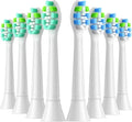 8pcs Replacement Toothbrush Heads Compatible with Phips Electric Brush Head 4100 6500 6100(4Green4Blue)