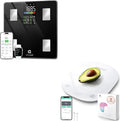 Product Image arboleaf Scale for Body Weight and Fat High Accuracy Digital Smart Bathroom Scale Large LED Display Weight Scale for BMI Muscle Food Scale 22lb/10kg Digital Kitchen Scale for Food