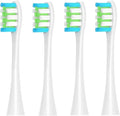 Replacement Brush Heads Compatible for Oclean X/X PRO/ Z1/ Sonic Electric Toothbrush Head Bristle Nozzles(4 Pcs White)