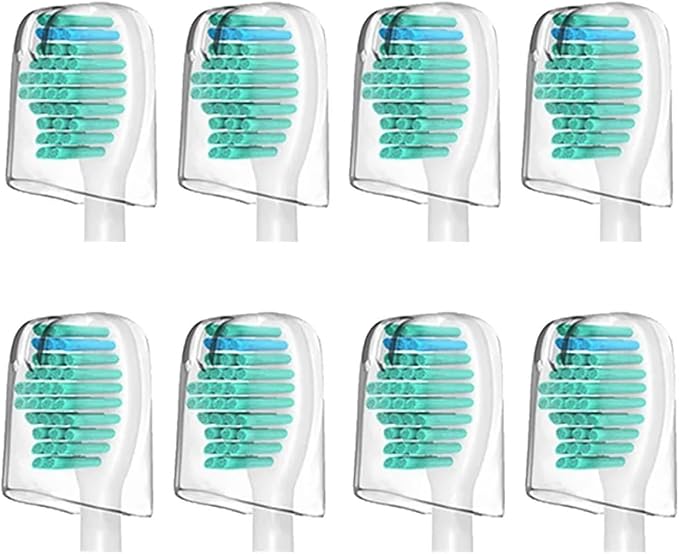 4PC/8PC Replacement Toothbrush HeadsCompatible for Pro X6942 HX6530 HX9340 HX6930 HX6950 HX6710 HX9140 R710(8pcs)