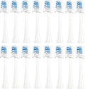 16Pcs Replacement Toothbrush Heads Compatible for 4100 6500 6100 7500 5300 1100 Brush Head(16pcs Blue)