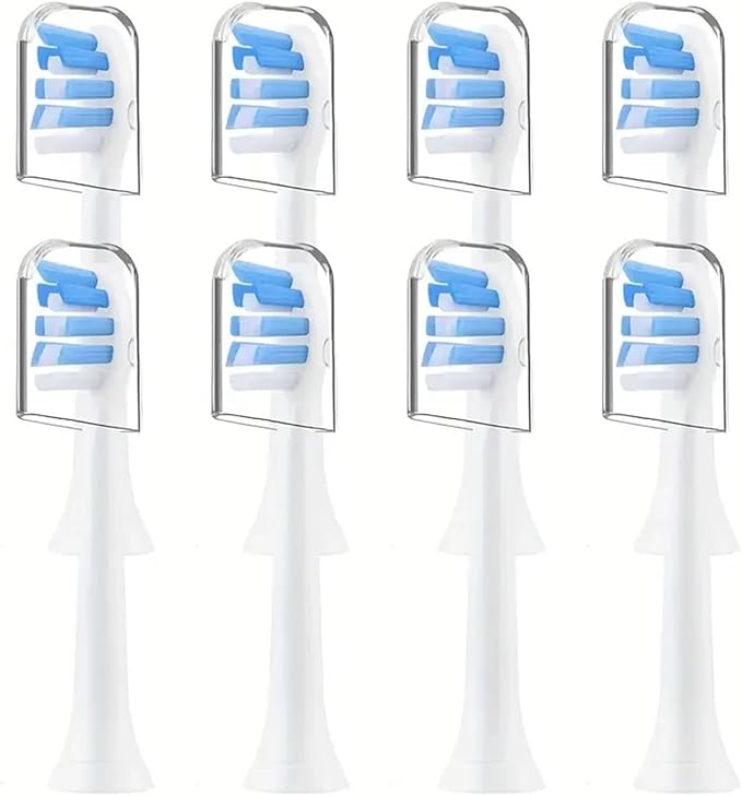 8-16pcs Toothbrush Heads Compatible with Philips ElectricReplacement Brush Fit for EasyCleanGum Health(8pcs)