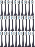 Replacement Toothbrush Heads Compatible for T301/T302/T501/T501C(Purple-30pcs)
