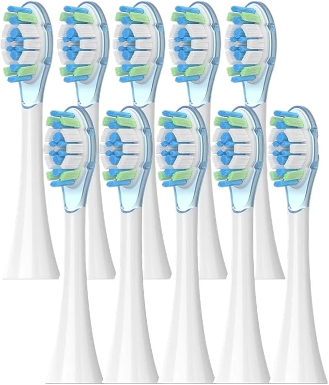 Compatible for Xiaomi Mijia Soundwave Sweeping Electric Toothbrush Head Mes609/610(Mes609or610-5Pcs)