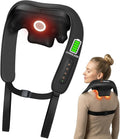 Neck and Shoulder Massager with Heat : Cordless Kneading Neck Massager for Pain Relief Deep Tissue - 3 Modes 2 Intensity &amp 2 Heat Settings Hands-Free Daily Comfort for Office and Home Use