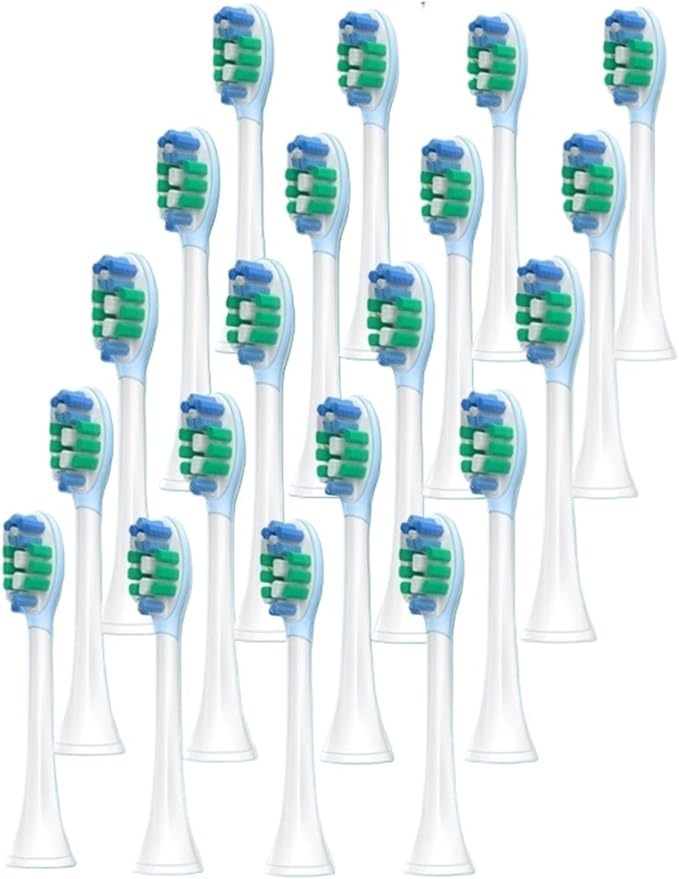 9Models Toothbrush HeadCompatible for Philips Sonicare HX3/HX6/HX9 Series Models(20pcs 905-C)