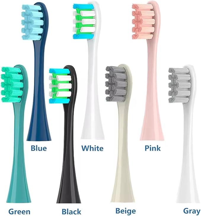 4pcs Compatible for Electric Toothbrush Heads X/X PRO/Z1/ F1 One Air 2 Hair Brushes Series Smart Clean Change of Tooth Brush Head