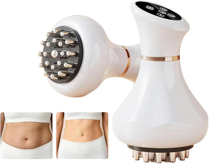 Body Sculpting Machine Lymphatic Drainage Massager &amp Anti Cellulite Massage Tool Helps Reduce Stretch Marks &amp Cellulite Pain Relief Devices for Sciatica Nerve Legs Arms Hip Muscle &amp