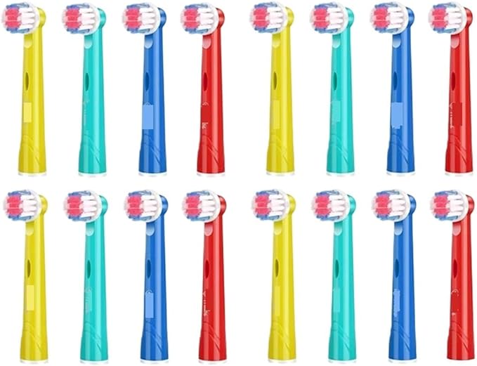 Replacement Toothbrush Heads Compatible For Oral-B Braun Electric Precision Clean Brush Heads Refill For 7000/Pro 1000/9600/ 5000/3000/8000(Silver)