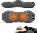 3-in-1 Electric Back Massager Pillow Rechargeable Lumbar Support Cushion with Heat Vibration
