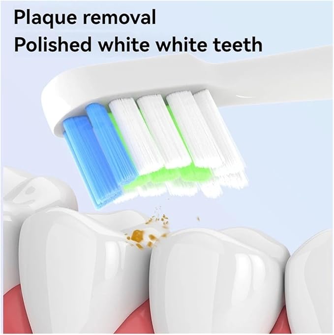 AdaptingCompatible for LEBOND to Replace Electric Toothbrush Head Lebooo/M3MAME/i2/i3/i5/V2/M1(Ivory)