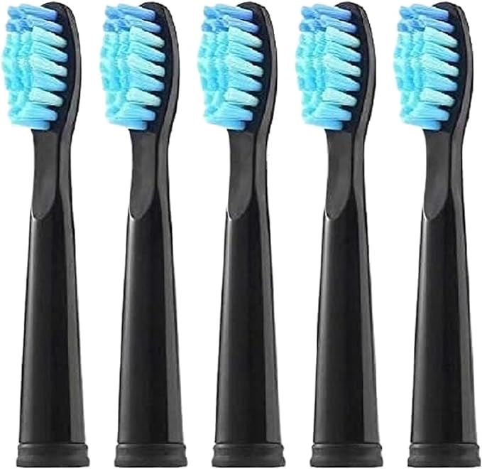 5 Pcs/Pack Brush Heads Compatible for Fairywill FW-507/508/515/551/917/959/2011/D1/D3/D7/D8 Toothbrush Bristle