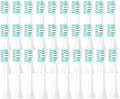 4/8/12/16PCS Compatible for HX6982 Replacement Toothbrush Heads Sonic Electric Vacuum DuPon Soft Bristle Brush(PHILIPS-30pcs)