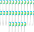 30/50PCS Vacuum BrushCompatible for X/X PRO/ Z1/ F1/ One/Air 2 /SE Replacement Head Sonic Toothbrush Nozzles Soft Bristle(30White)