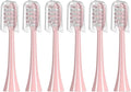 Compatible for Electric Toothbrush Replacement Brush Head kit - 6 Pieces(BH801 Pink 6PCS)
