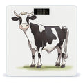 Dairy Cow Scale for Body Weight Accurate Digital Bathroom Scale Toughened Glass High Precision Scales Smart Weight Scales with Large LCD Backlight Display Weighing Machine