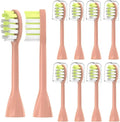 4Pack Replacement Toothbrush Heads Compatible with Ph One Soni Care Electric Head HY1100 HY1200 BH1022(8pcs Pink)