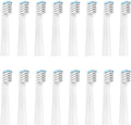 Compatible N1 N2 RTX2103 Electric Toothbrush Replacement Heads Smart Brush Soft Bristle Nozzles8/16pcs(White 16PCS)