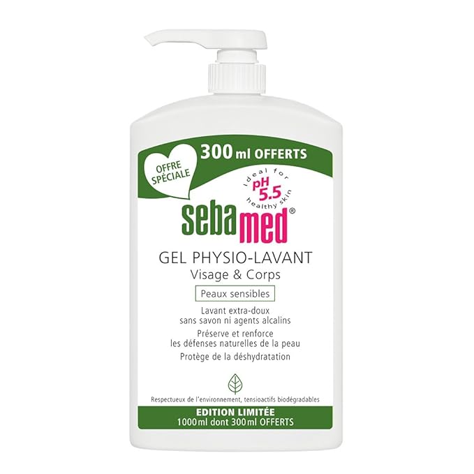 Sebamed Face &amp Body Wash Active Physio-Cleanser 1000ml