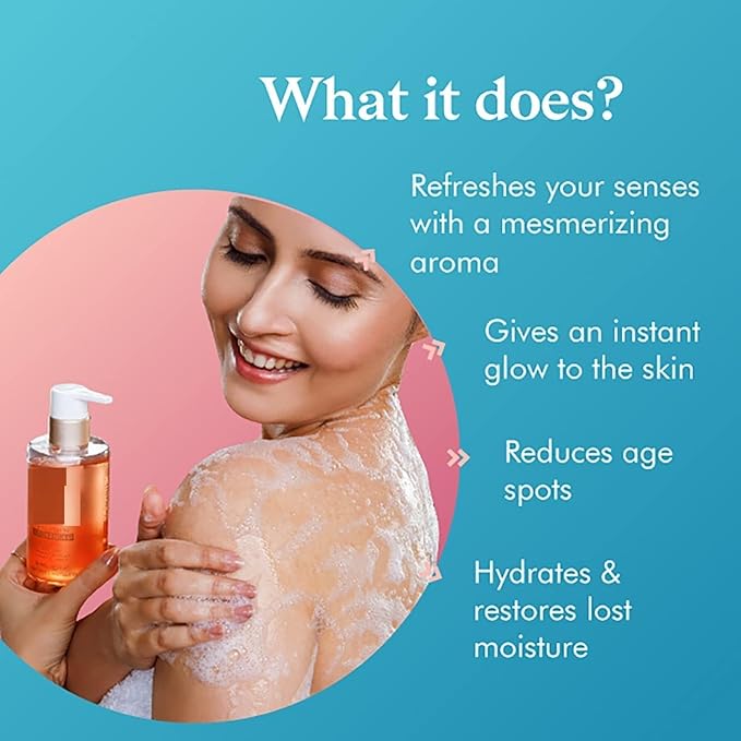 VS Shower Gel with Coconut &amp Ayurveda| Sulphate &amp Paraben Free| Mineral Oil &amp Silicones Free |100% Vegan | 200ml