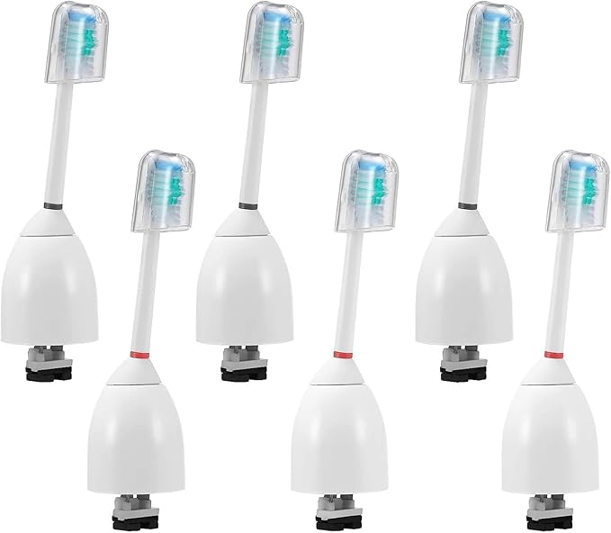 1/4/6pcs Replacement Toothbrush HeadsCompatible for Philips HX7022/66 HX7023/30(6pcs)