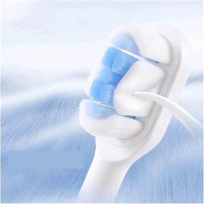 Replacement Toothbrush Heads Compatible for X3U/X3pro/D2/D3S/D5 Sonic Electric Tooth(4 Soft White)
