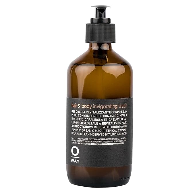 Oway Hair &amp Body Invigorating Wash 8oz/240ml