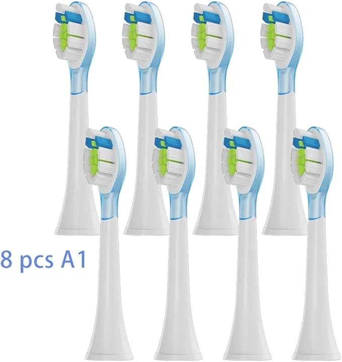for Brush Head 1100 2100 4100 5100 5300 6100 7500 Replacement Toothbrush Heads(8A1)