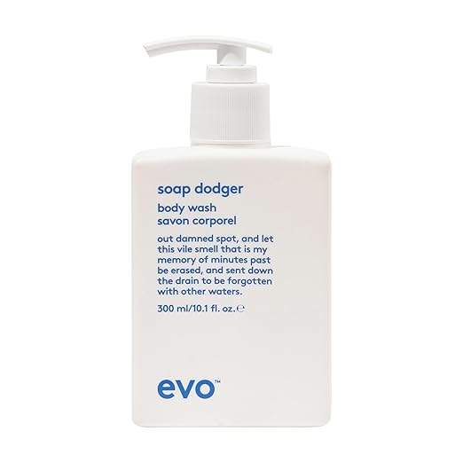 EVO Soap Dodger Paraben-Free Body Wash for All Skin Types Men &amp Women - Cleanses Moisturizes &amp Soothes - 10.1 fl oz