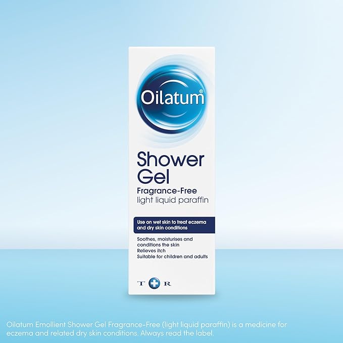 Oilatum Shower Gel Fragrance Free to Treat Dry Skin &amp Eczema 150ml