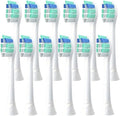 Replacement Toothbrush Heads Compatible for HX6730/HX6721/HX3216/HX9362/HX3210/HX6013/HX9063/HX6063(12pcs)