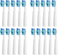 Replacement Electric Toothbrush Head Compatible for Fairywill Refills FW-D1/FW-D3/FW-D7(20 PCS WT)