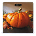 Thanksgiving Day Pumpkin Weight Scale Digital Electronic Scales Bathroom Scale Larg LCD Backlight Display High Precision MeasurementsTempered Glass