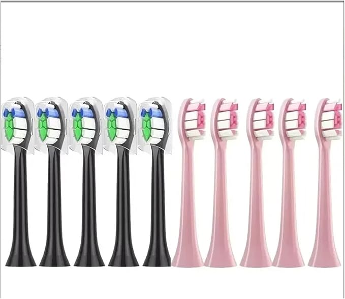 Electric Toothbrush Heads SuitableCompatible for Philips General 3/6/8/9 Full Range Brush(4PCS-G2-white)