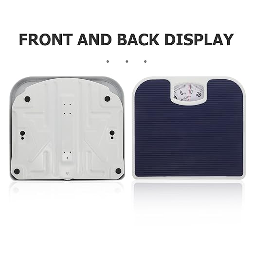 Mechanical Analog Bathroom Scale High Precision Analog Weight Scale for Home and Travel Use for Body Weight Monitoring