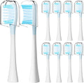 Compatible with 7MAGIC Electric Toothbrush Replacement Brush Headsfor(White)