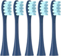 Replacement Brush HeadsCompatible for Oclean X PRO Elite/Flow/F1/One/X/All Series Sonic Electric Toothbrush Dupont Blue Green Soft Bristle(5 Blue)