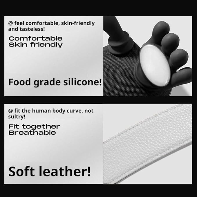 Neck Massager Neck and Shoulder2026 New Portable Hand Shoulder and Back Massagers Cervical MassagerElectric Masajeador en Forma de ManoReal Hand Massagers for MusclesLike Fingers (Black Onesize)
