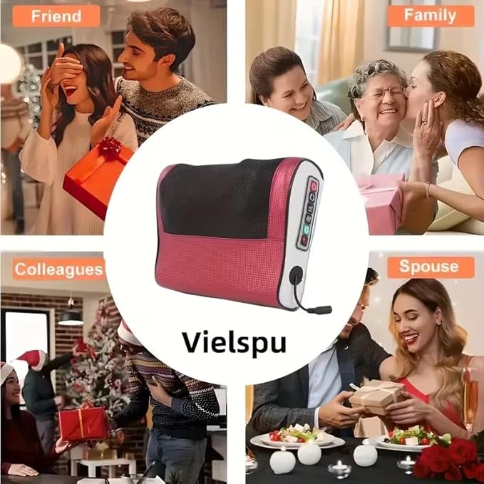 Neck and Back Massager for Pain Relief Deep Tissue with Heat Shiatsu Shoulder Massager with Bi-Directional Rotating Head for Neck Back Shoulders and Legs
