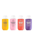 Sol de Janeiro Scent Your Shower Travel Size Quad - Benefit Packed Body Wash Discovery Set - Brazilian Play Beija Flor Bom Dia Delicia Drench - 3 fl oz.