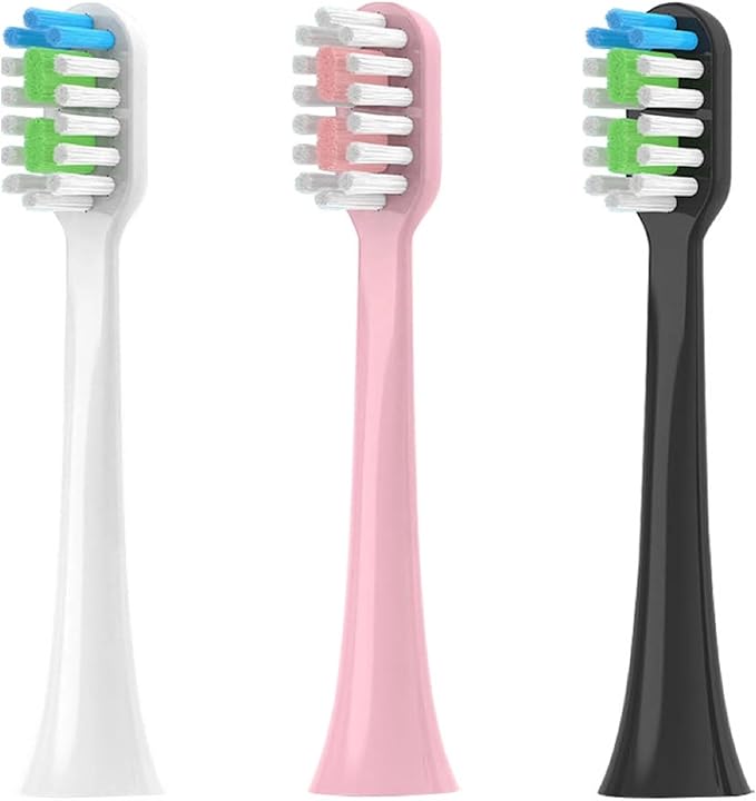 Compatible for Replacement Toothbrush Heads for Sarmocare S100 S200 S600 S700 S800 S900 S710 S820 S910 Electric for Hyundai X100(8pcs White)