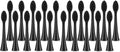 4-20PCS Replacement Electric Toothbrush HeadsCompatible for Burst Seago S9 Adults(20pcs)