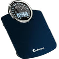 Adamson Hybrid 2-in-1 Analog &amp Digital Weighing Scale for Body Weight up to 400lbs - Thick Tempered Glass - Extra Large Display - Easy to Read Digital Bathroom Scale - Blue with Black Backlight